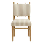 Chaises de salle à manger à rayures Mauden (lot de 2)