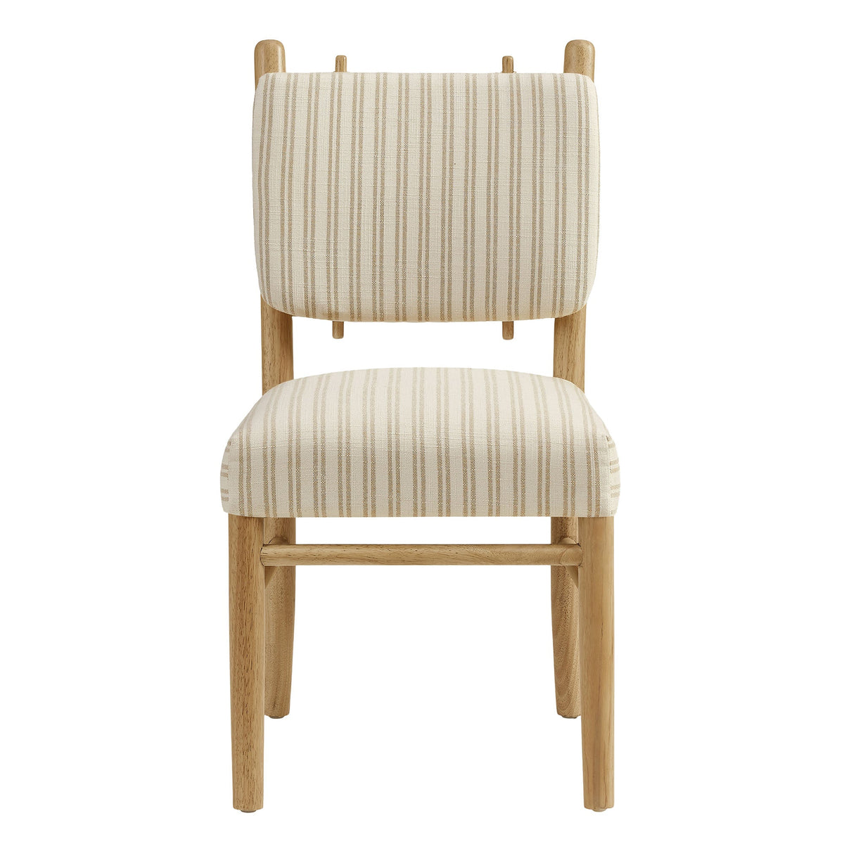 Chaises de salle à manger à rayures Mauden (lot de 2)