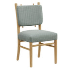 Chaises de salle à manger à rayures Mauden (lot de 2)