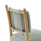 Chaises de salle à manger à rayures Mauden (lot de 2)