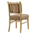 Lot de 2 chaises de salle à manger Mauden en velours de performance