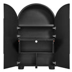Bellamy Armoire-Secrétaire Murale Arcée et Pliable