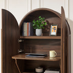 Bellamy Armoire-Secrétaire Murale Arcée et Pliable