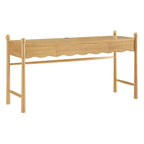 Bureau d'ordinateur en bois Darcy de 62 pouces
