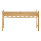 Bureau d'ordinateur en bois Darcy de 62 pouces