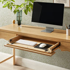 Bureau d'ordinateur en bois Darcy de 62 pouces