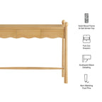 Console en bois Darcy de 112 cm