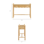 Console en bois Darcy de 112 cm