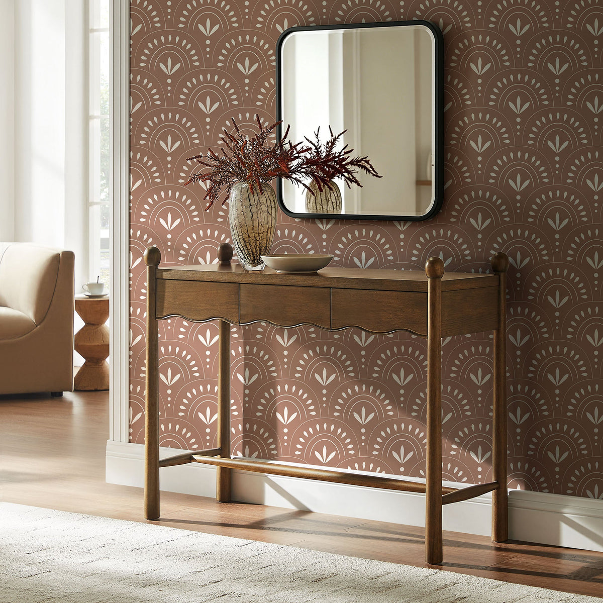 Console en bois Darcy de 112 cm