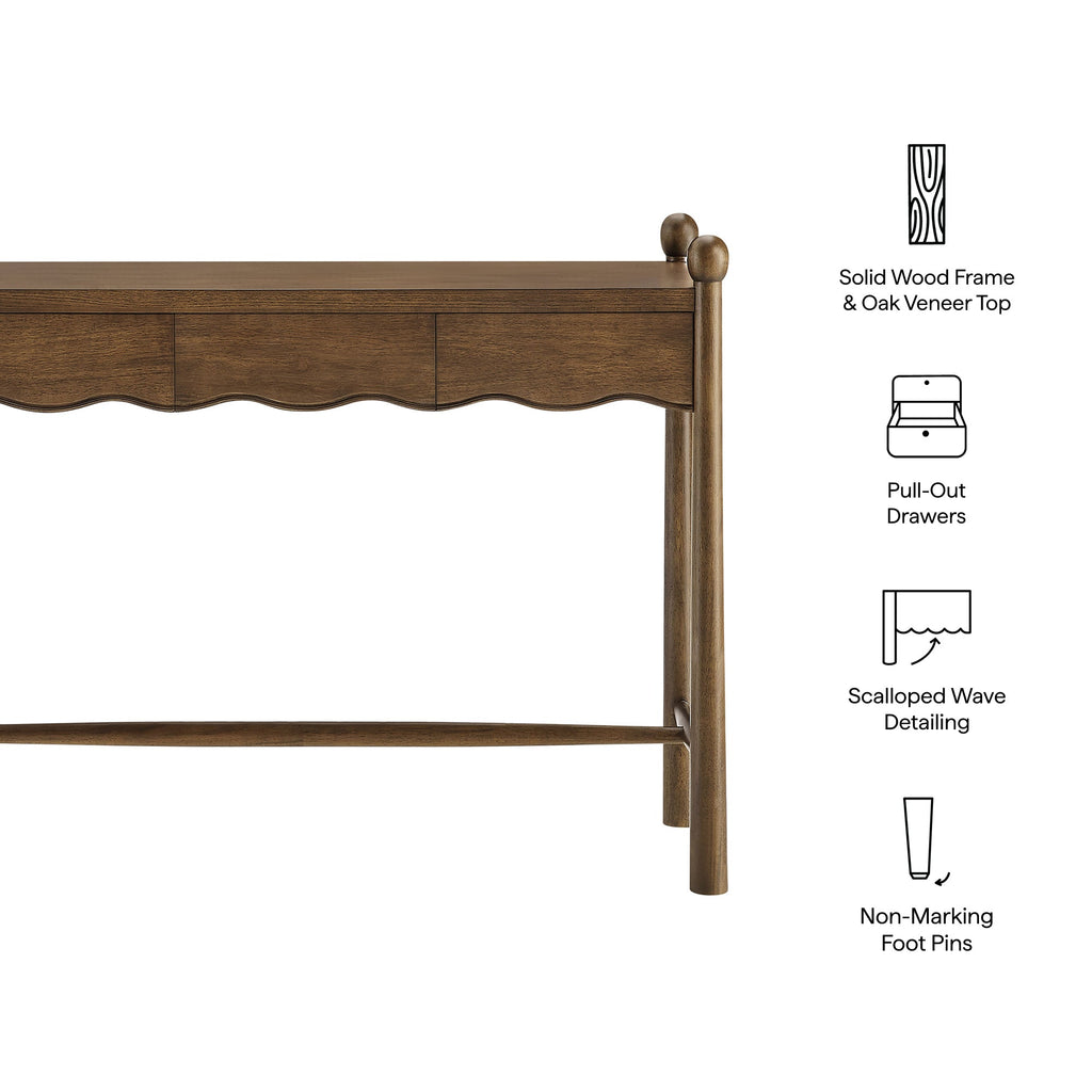 Console en bois Darcy de 112 cm