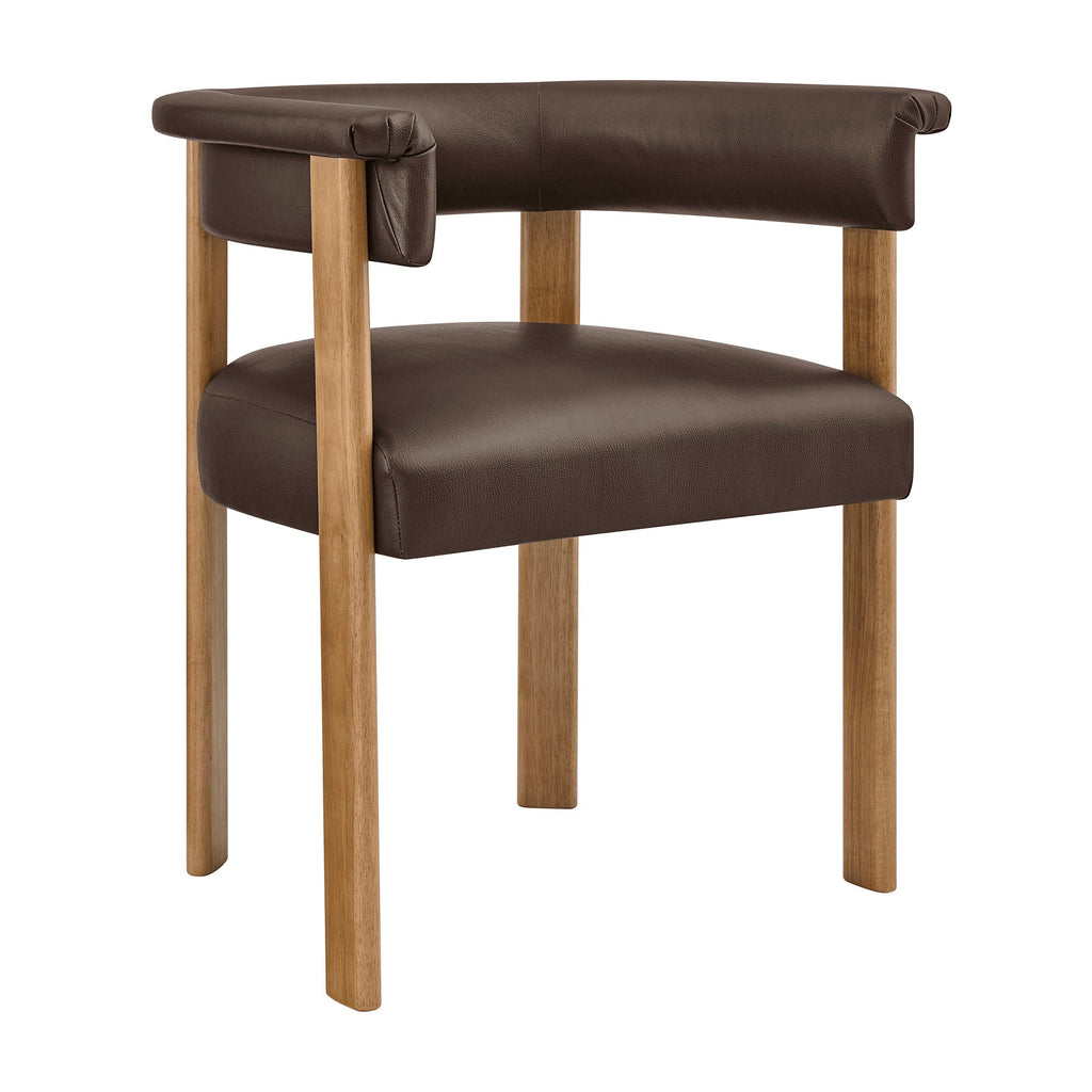 Ensemble de 2 chaises de salle à manger Imogen en similicuir véganium de qualité supérieure