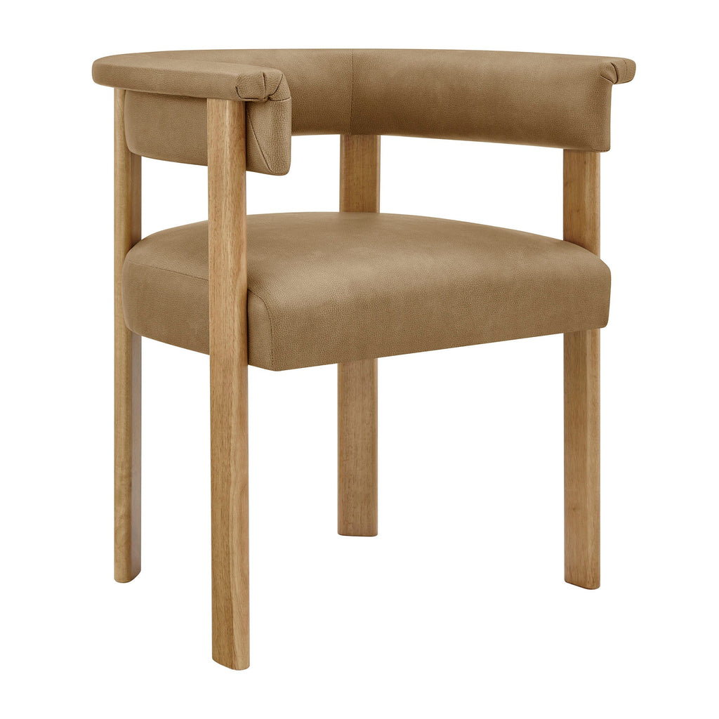 Ensemble de 2 chaises de salle à manger Imogen en similicuir véganium de qualité supérieure