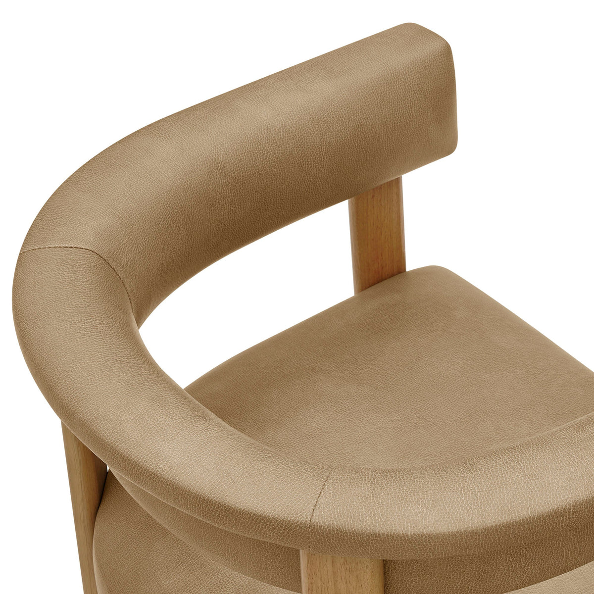 Ensemble de 2 chaises de salle à manger Imogen en similicuir véganium de qualité supérieure