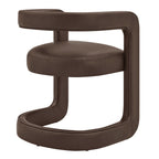 Chaise de salle à manger en cuir vegan Winslow Premium