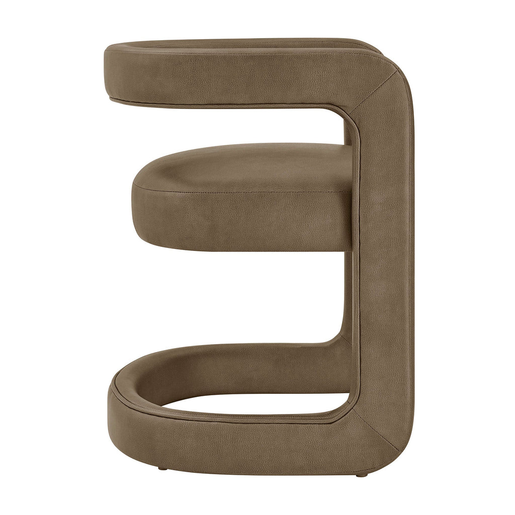 Chaise de salle à manger en cuir vegan Winslow Premium