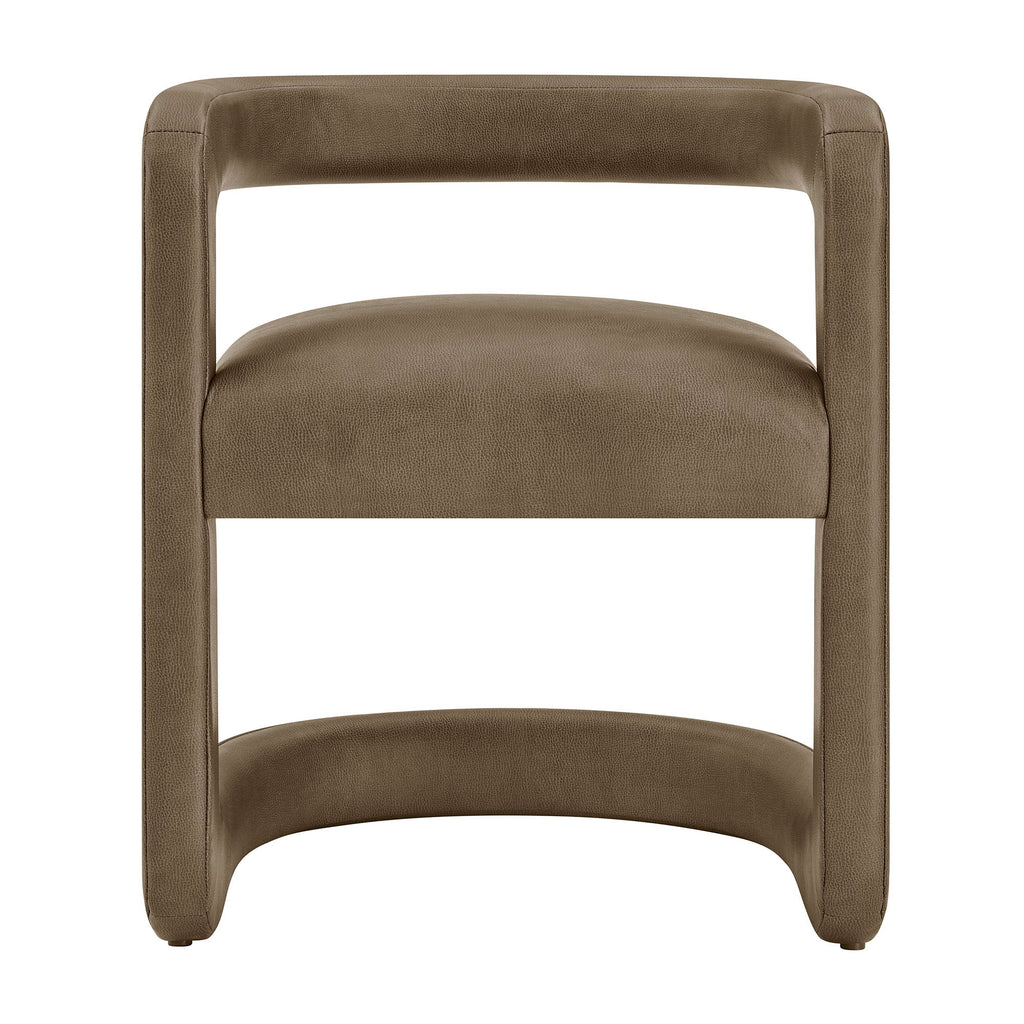 Chaise de salle à manger en cuir vegan Winslow Premium