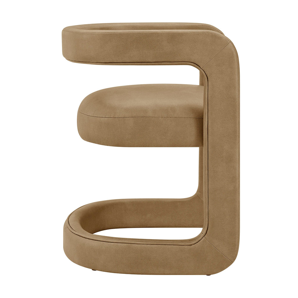 Chaise de salle à manger en cuir vegan Winslow Premium