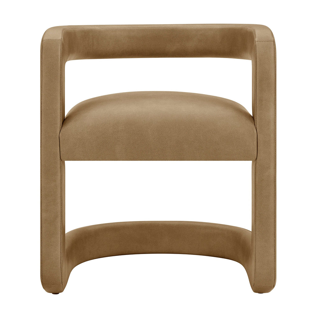 Chaise de salle à manger en cuir vegan Winslow Premium