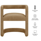 Chaise de salle à manger en cuir vegan Winslow Premium