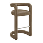 Winslow – Lot de 2 tabourets de bar en similicuir végétalien de qualité supérieure
