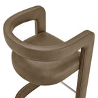 Winslow – Lot de 2 tabourets de bar en similicuir végétalien de qualité supérieure