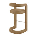 Winslow – Lot de 2 tabourets de bar en similicuir végétalien de qualité supérieure