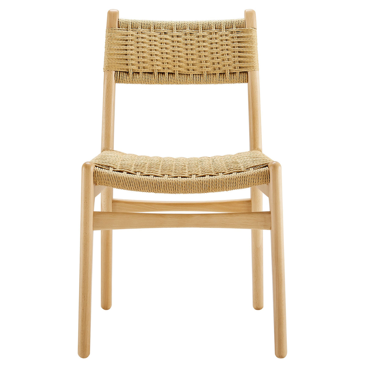 Chaise de salle à manger Wynn Rope and Wood
