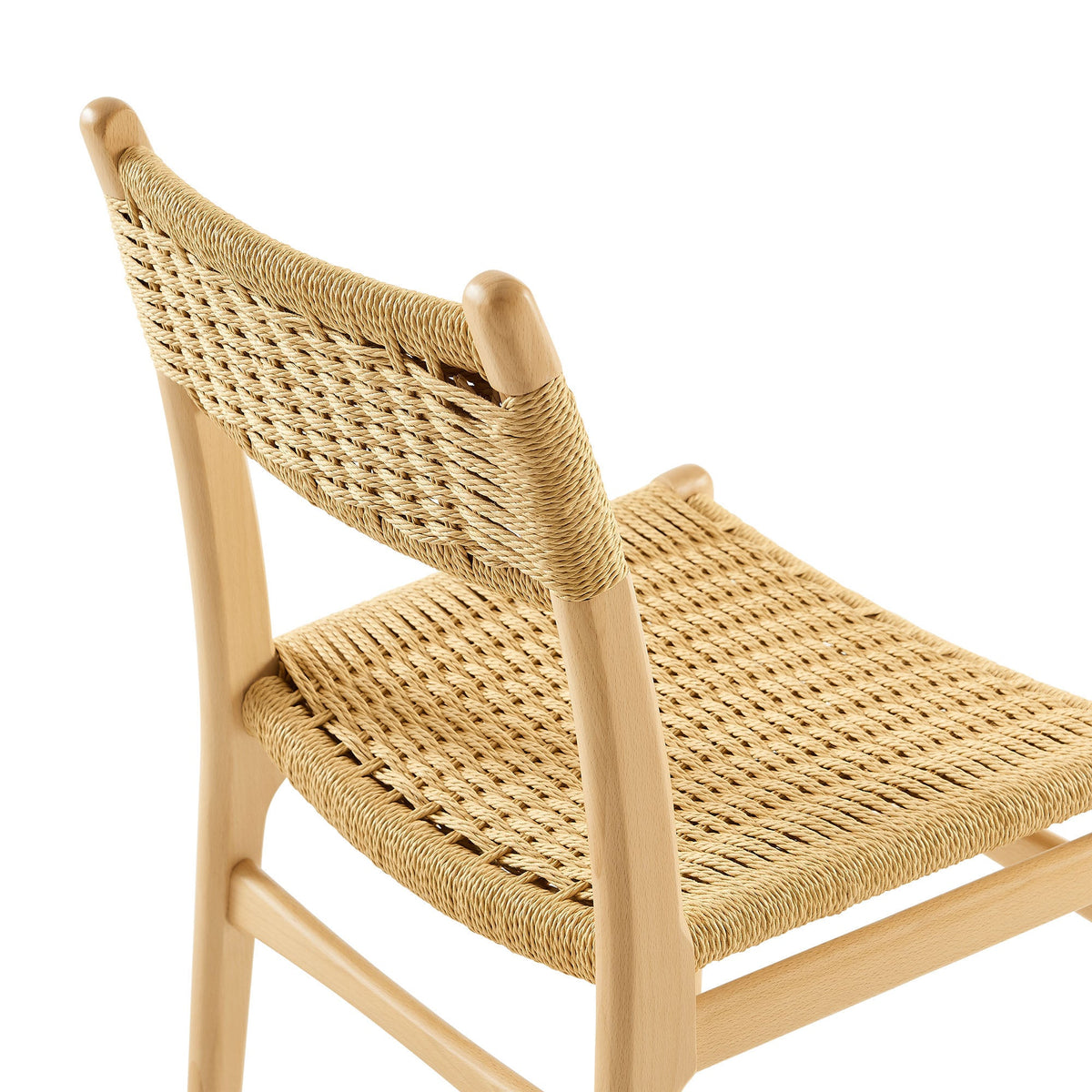 Chaise de salle à manger Wynn Rope and Wood