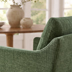 Fauteuil de salle à manger déhoussable en tissu haute performance Serene