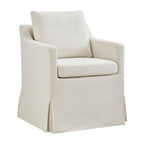 Fauteuil de salle à manger déhoussable en tissu haute performance Serene