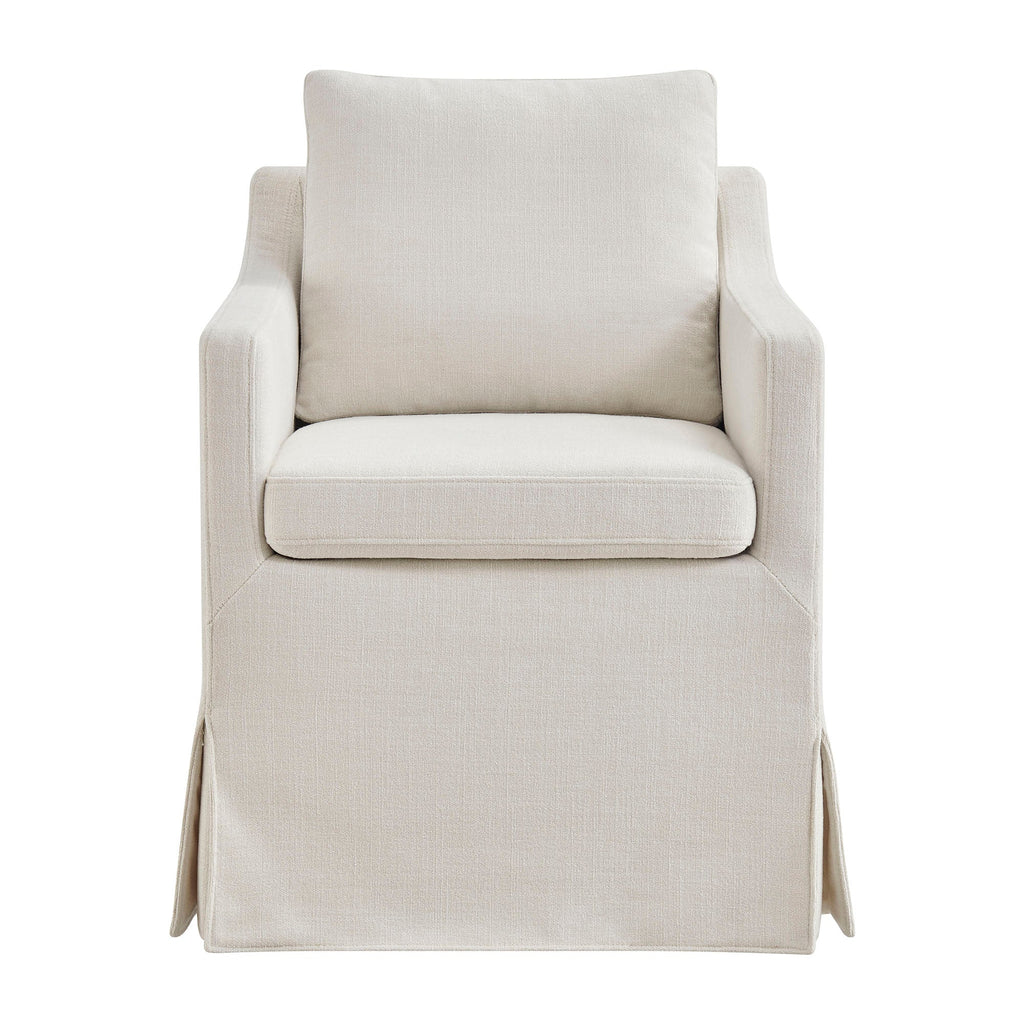 Fauteuil de salle à manger déhoussable en tissu haute performance Serene