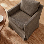 Fauteuil de salle à manger déhoussable en tissu haute performance Serene