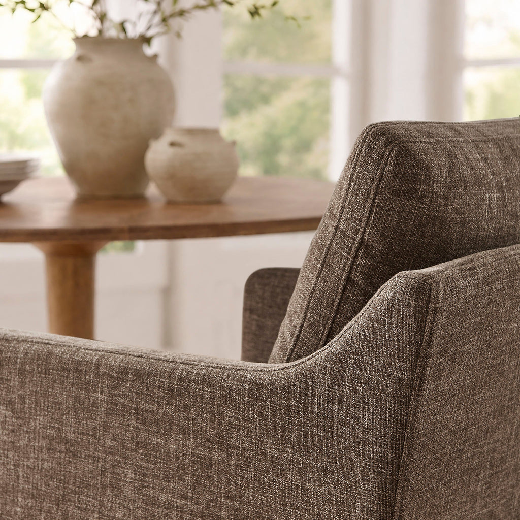 Fauteuil de salle à manger déhoussable en tissu haute performance Serene