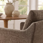 Fauteuil de salle à manger déhoussable en tissu haute performance Serene