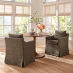 Fauteuil de salle à manger déhoussable en tissu haute performance Serene