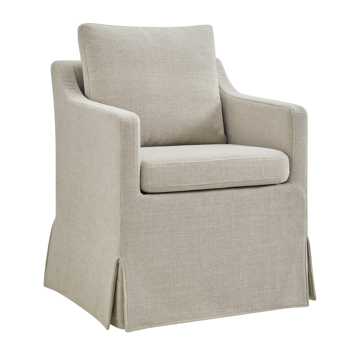 Fauteuil de salle à manger déhoussable en tissu haute performance Serene