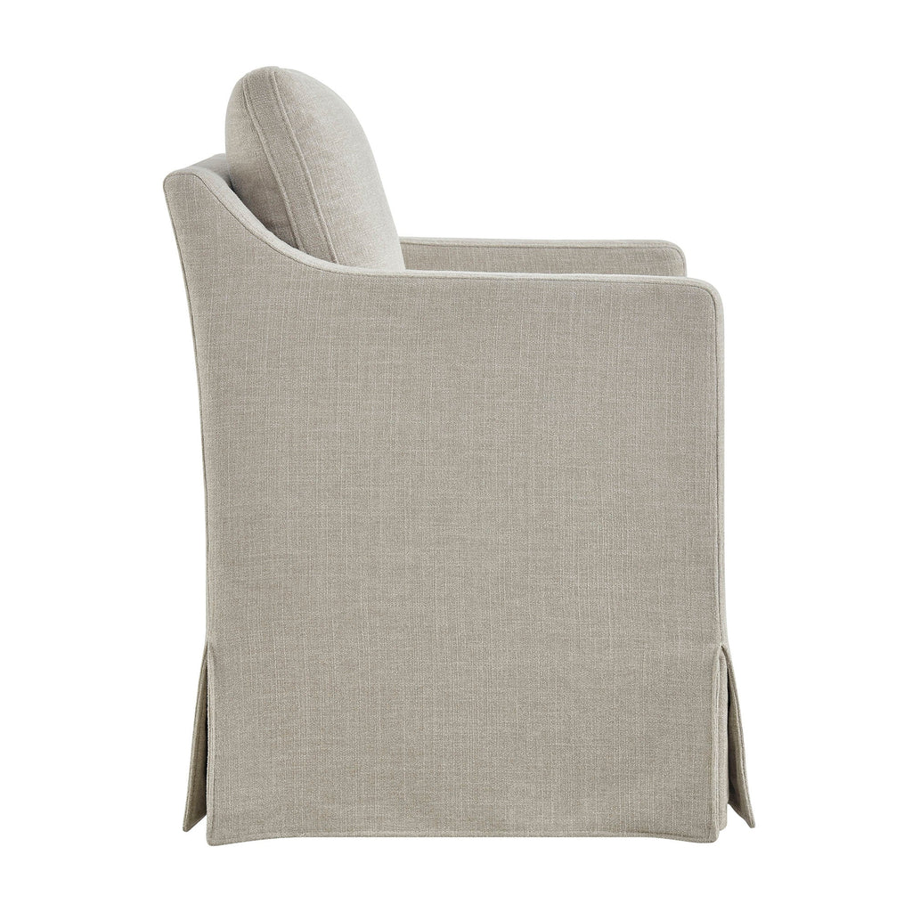 Fauteuil de salle à manger déhoussable en tissu haute performance Serene