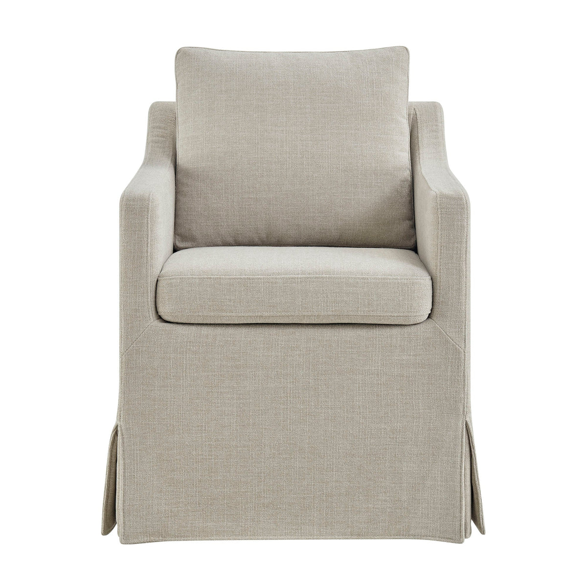 Fauteuil de salle à manger déhoussable en tissu haute performance Serene