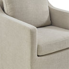 Fauteuil de salle à manger déhoussable en tissu haute performance Serene