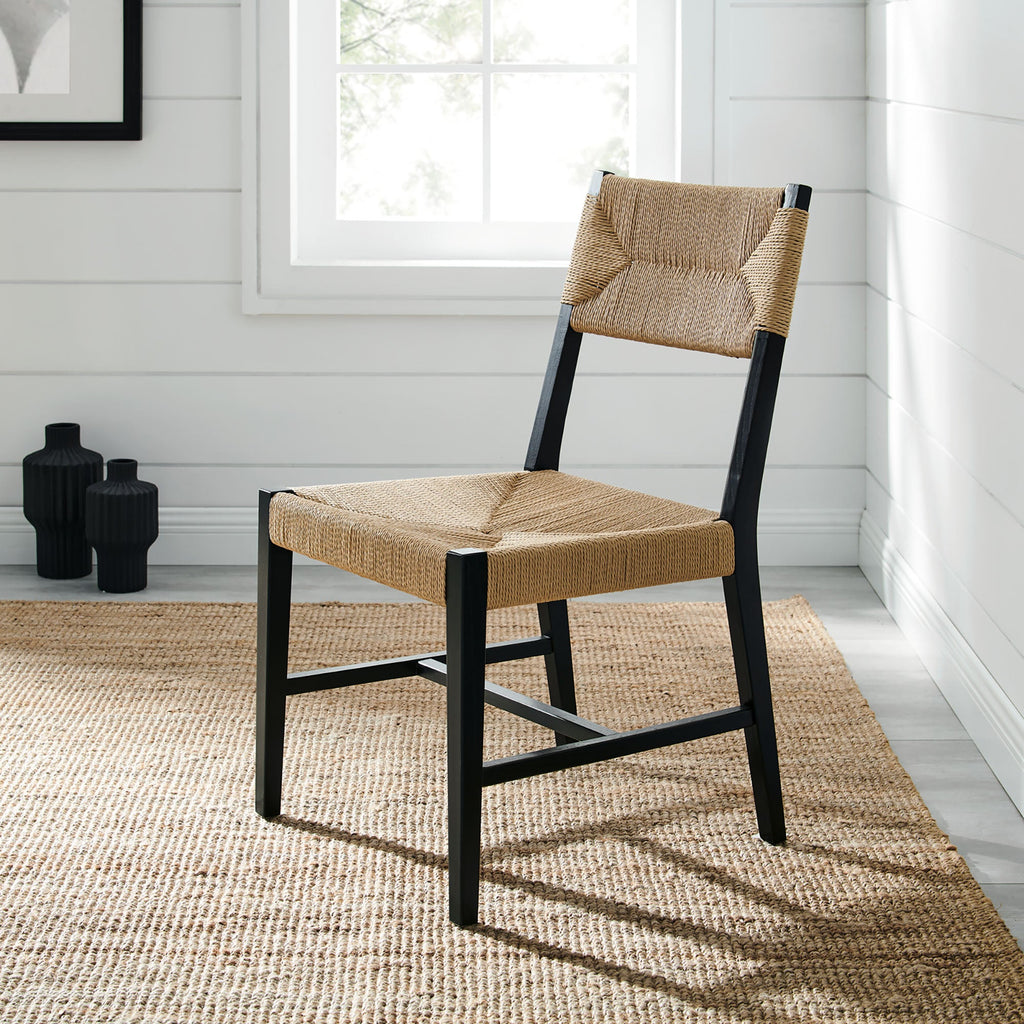 Lot de 2 chaises de salle à manger Bodie en bois