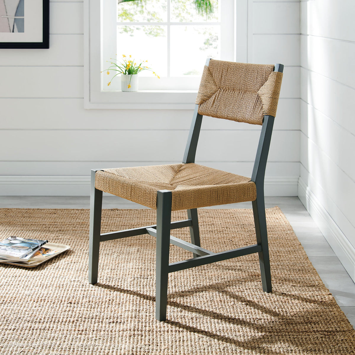 Lot de 2 chaises de salle à manger Bodie en bois