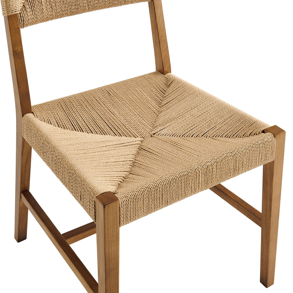Lot de 2 chaises de salle à manger Bodie en bois
