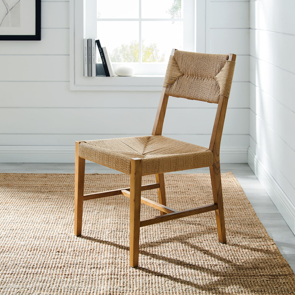 Lot de 2 chaises de salle à manger Bodie en bois