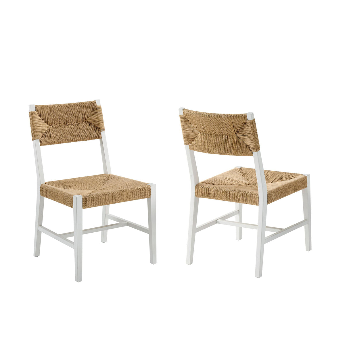 Lot de 2 chaises de salle à manger Bodie en bois