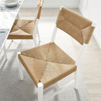 Lot de 2 chaises de salle à manger Bodie en bois