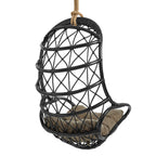 Chaise suspendue en rotin naturel Tamarin