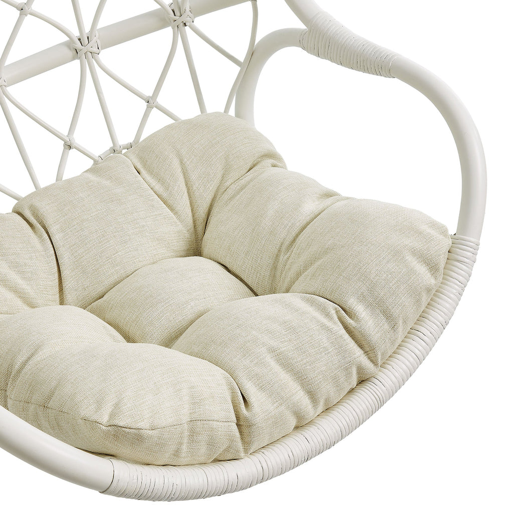 Chaise suspendue en rotin naturel Tamarin