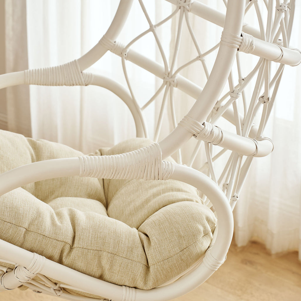 Chaise suspendue en rotin naturel Tamarin