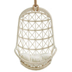 Chaise suspendue en rotin naturel Tamarin