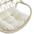 Chaise suspendue en rotin naturel Tamarin
